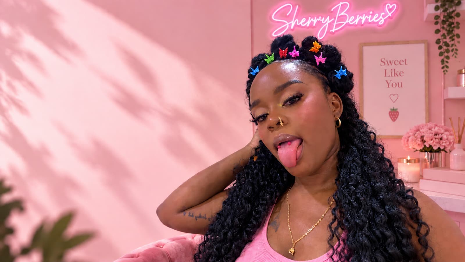 SherryBerries luxury body jewelry editorial