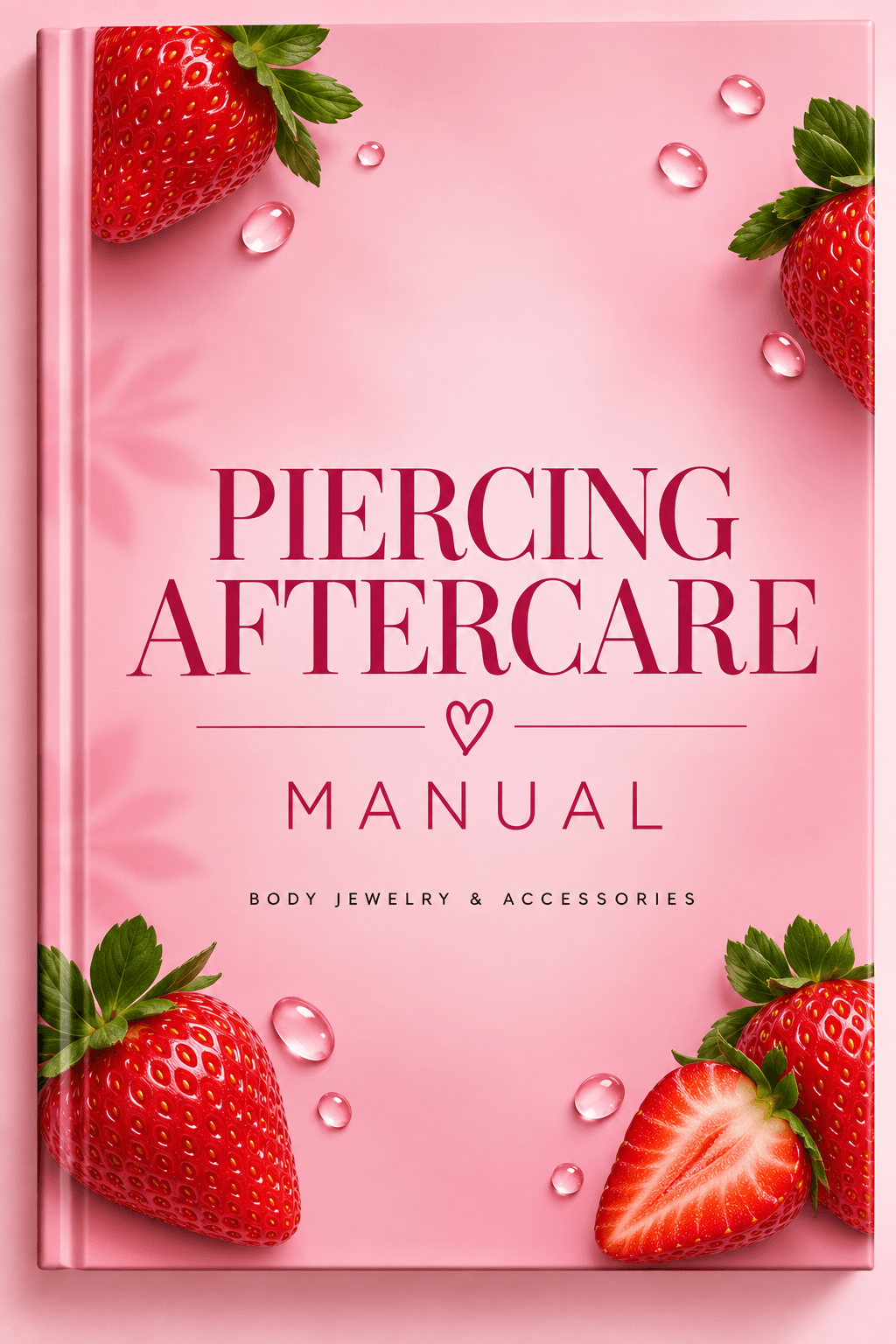 SherryBerries Piercing Aftercare Manual 🍓