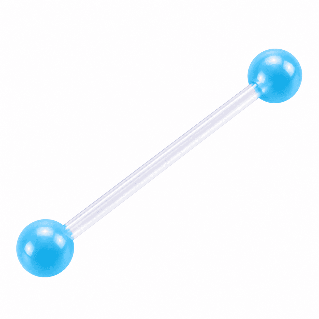 Baby Blue Bioplast Flexible Piercing Retainer π©΅