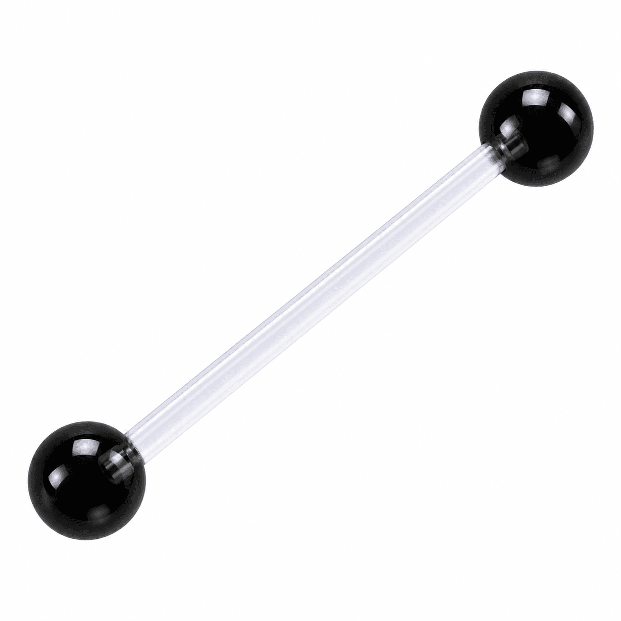 Black Bioplast Flexible Piercing Retainer π€