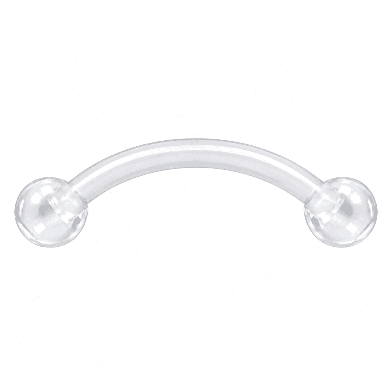 Clear Bioplast Snake Eyes Retainer ๐